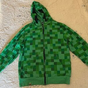 Minecraft Zip-Up Hoodie